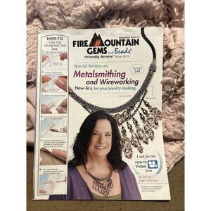 Fire Mountain Gems And Beads Magazine Sep 2014-2015 Metal Smithing & Wire work